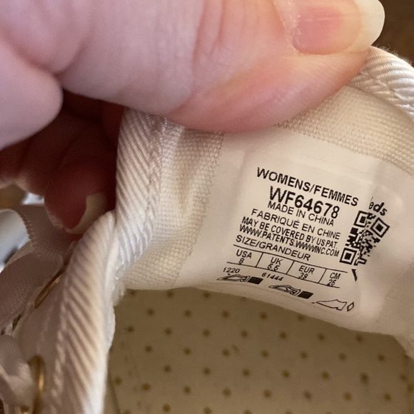 Kate Spade cream lace/rhinestone Keds sz 8 - Picture 4 of 6